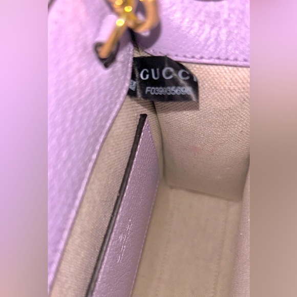Gucci Purple Mini Tote Bag - Picture 3 of 6